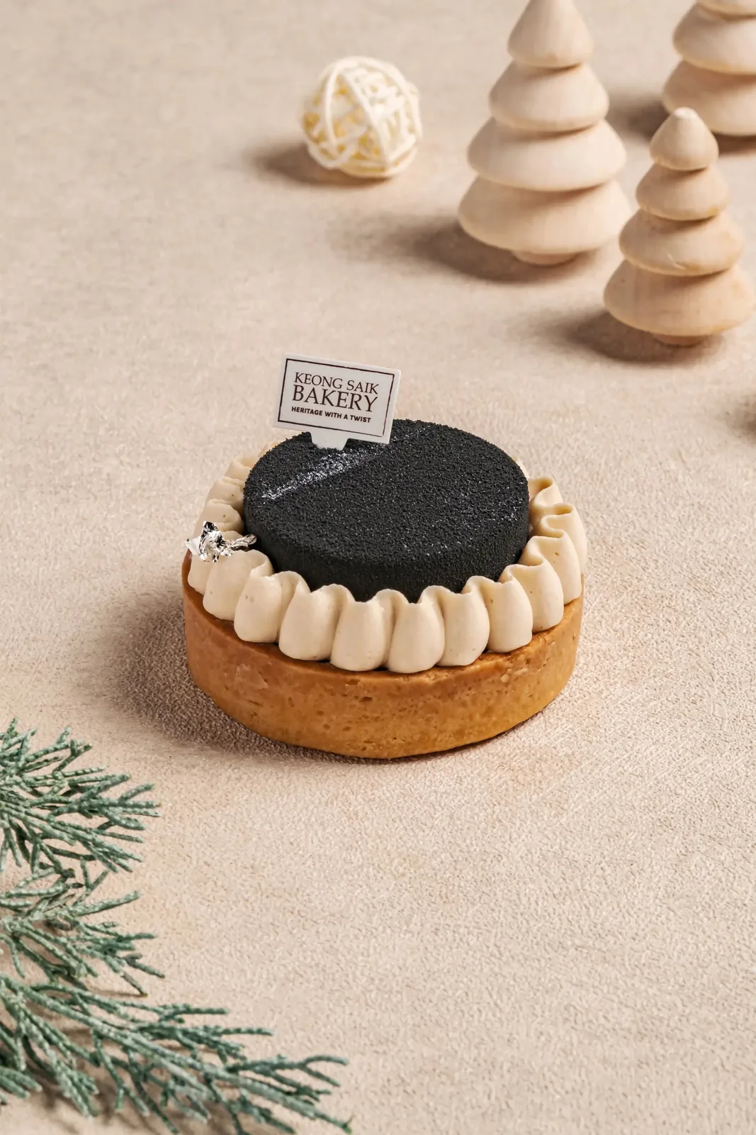 Black Sesame Tart