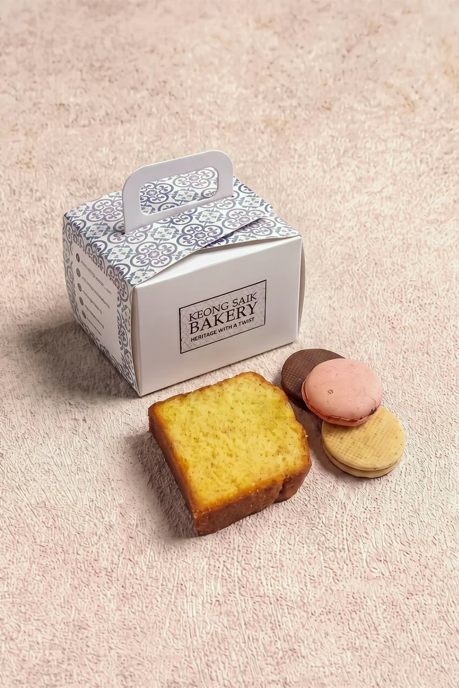 Butter Cake Favour Box