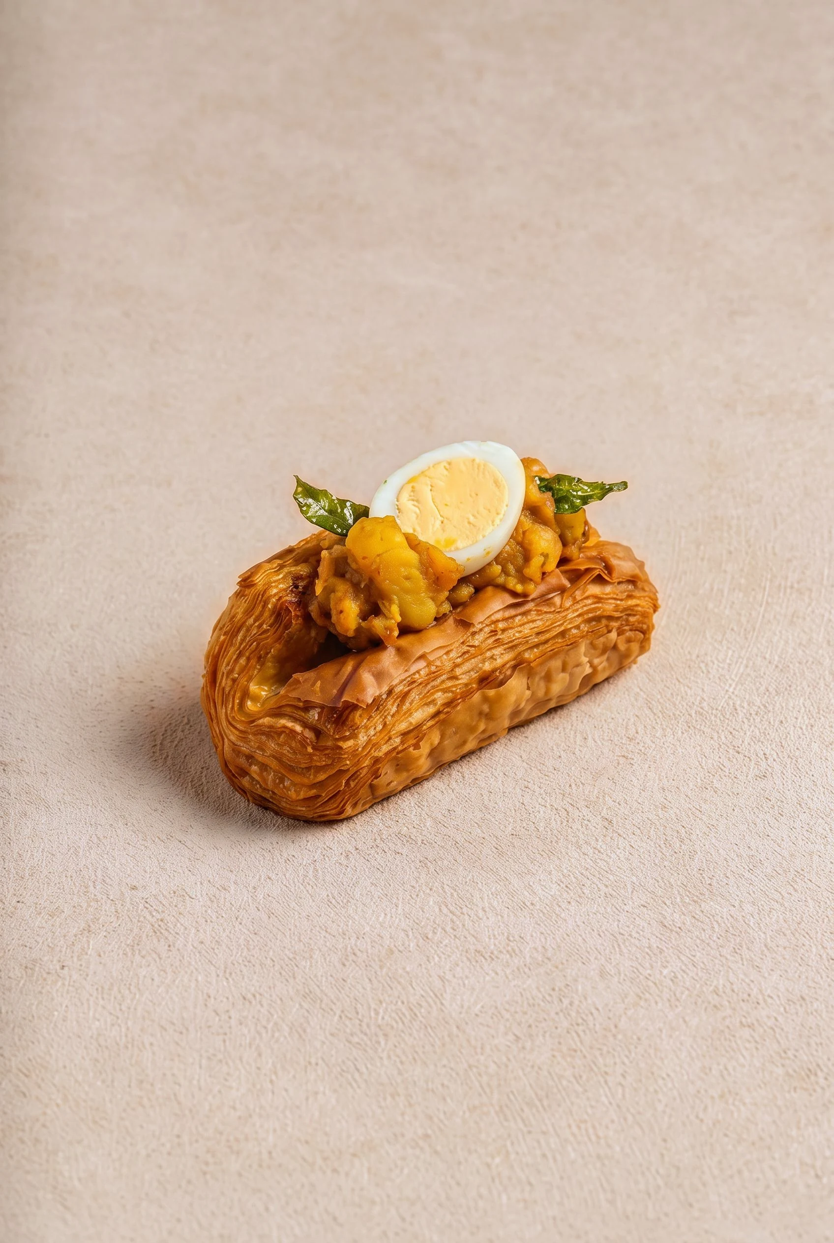 Mini Curry Potato Clairssant